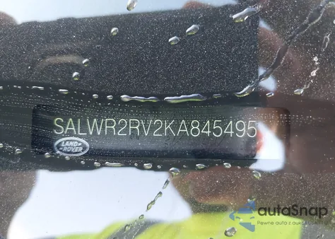 2019 Land Rover Range Rover Sport Hse из США, поврежденный, VIN SALWR2RV2KA845495